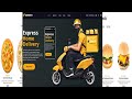 Build a Complete  Responsive Website Using HTML CSS & JavaScript | Food & Restaurant  Website Design
