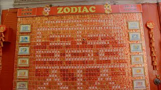 “Zodiac Wall” in Chinatown allows visitors to learn about Chinese zodiac symbols