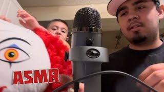 My Nephew tries ASMR For The First Time😎