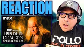 HOUSE OF THE DRAGON SEASON 2  Trailer REACTION! | MAX | Game of Thrones