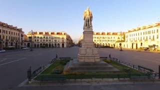 Il cuore di Cuneo...piazza Galimberti all'alba