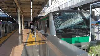 埼京線E233系7000番台ハエ138編成各停海老名行\u0026東急目黒線5080系5188編成各停西高島平行　二俣川駅