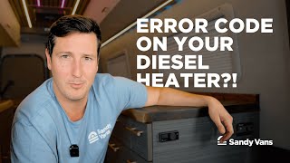 How to Fix Diesel Heater Error Code - Espar H1 Fuel Supply