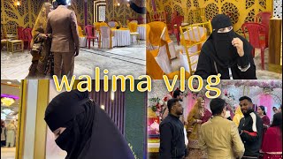 Bhai ke dost ka walima | walima vlog | Reception vlog✨ | #reception #weddingvlog