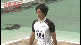 第95回日本陸上競技選手権大会 男子 三段跳 決勝