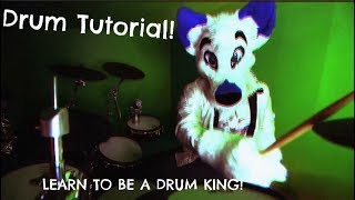 Furry drum tutorial with Marks Barks!