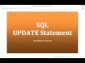 22 - SQL UPDATE Statement - Learn SQL from www.SQLServerLog.com [HD]