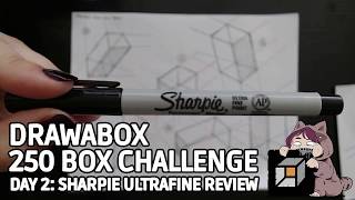 Drawabox 250 Box Challenge - Sharpie Ultrafine Review