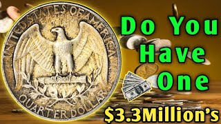 TOP 5 MOST RARE \u0026 VALUABLE WASHINGTON QUARTER DOLLARS WORTH A LOT OF MONEY