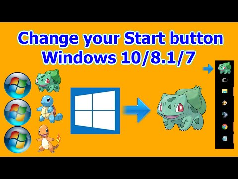 How to change your Start Button! Windows 10 /8.1 /7 How to change your Start Button! Windows 10 /8.1 /7