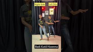 Badi Katil Haseena Song Dance Steps | Learn Dance In 40sec | Instagram Viral Reels | #shorts