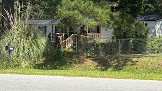 Crime scene tape at Pitt County home, deputies investigating