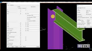 Tekla Basic - Learning View properties tool in Tekla