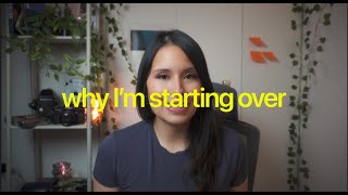 Why I’m Starting Over: My Life-Changing Moment