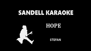 Stefan - Hope -  [Karaoke]
