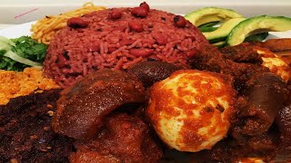 Perfect Authentic fluffy WAAKYE (RICE \u0026BEANS) just like the street waakye👍