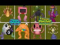 MonsterBox: DEMENTED DREAM ISLAND with Monster Fanmade Redesign | My Singing Monsters TLL Incredibox