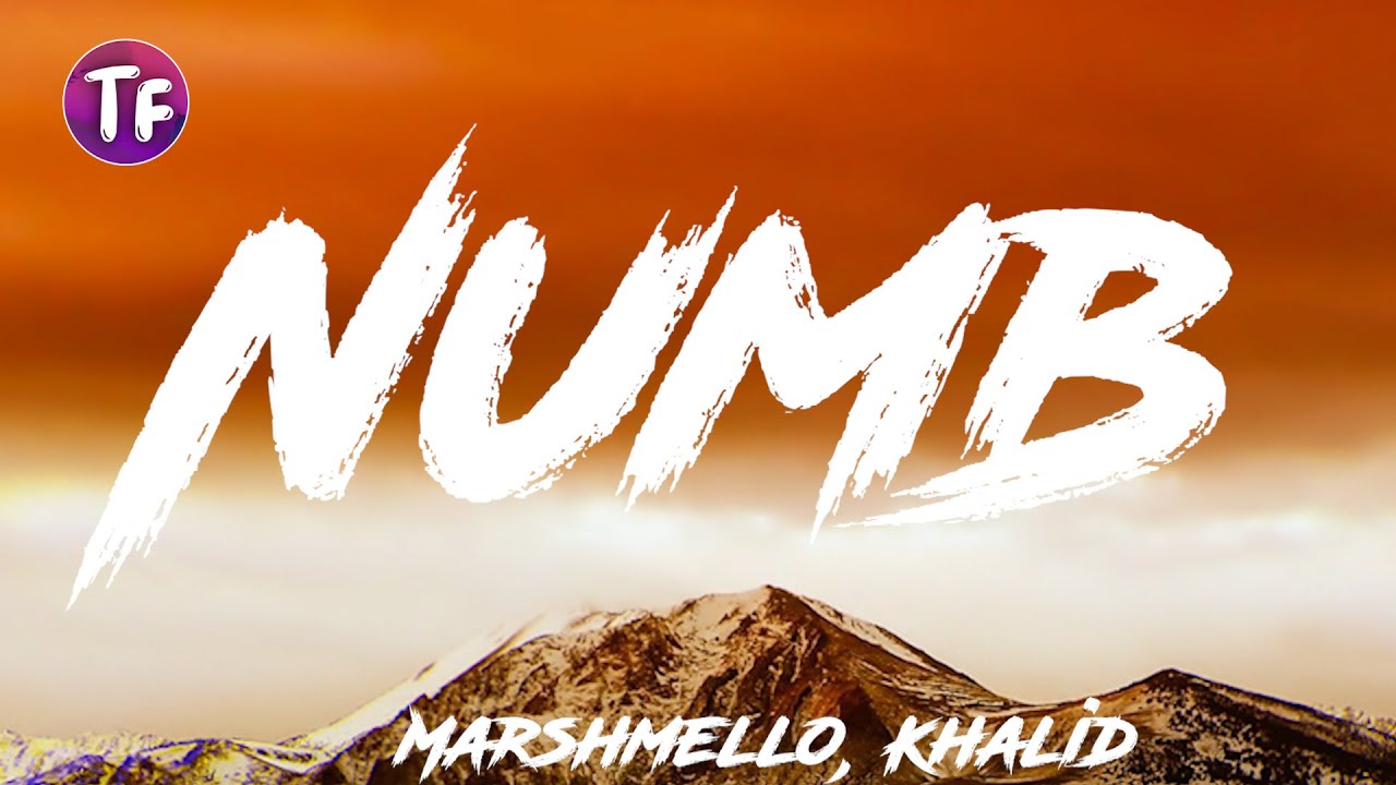 Marshmello, Khalid - Numb (Lyrics) - YouTube