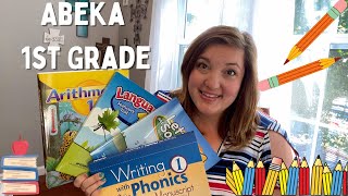 Abeka 1st Grade Homeschool Curriculum | Detailed Flip Through and Overview