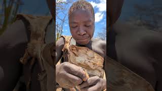 Lovely Food hadzabe tribe Eating Lunchtime 😋😋😋