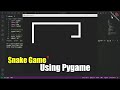 ASMR Programming - Coding a Snake Game Using PyGame in Python | Game Development | Python Game Dev