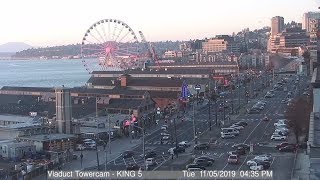 WATCH: Election Night sunset in Seattle