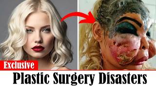 25 Most Shocking Celebrity Plastic Surgery FAILS |  Then And Now 2025