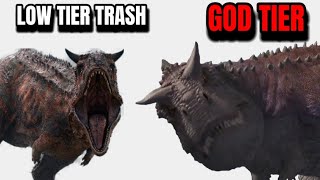 Strongest Carnotaurs in Cinema History