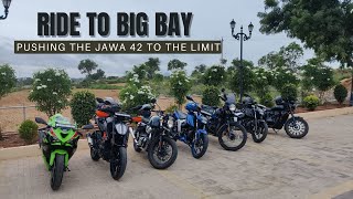 JAWA 42 TOP SPEED | High-Speed Ride to Big Bay