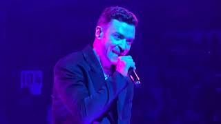 Justin Timberlake performs Like I Love You on The Forget Tomorrow Tour in Vancou