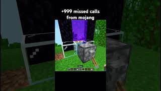 I blocked Mojang #shorts #minecraft #trending