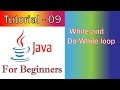 Java Tutorial -9 (JavaFX / GUI)   While and Do While loop