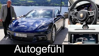 All-new Porsche Panamera: What you need to know - FULL REVIEW Panamera 4S V6 2017 neu - Autogefühl