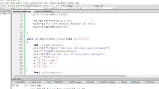 Sparse Matrix Addition - Part 1 | Data Structures Programming