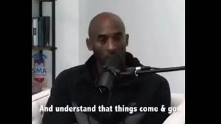 Kobe Bryant’s message on fear and anxiety 🙏