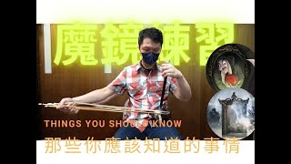 二胡知識-二胡的魔鏡練習？？ #那些你應該知道的事情  #二胡 #erhu  #二胡技巧