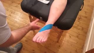 Kinesio Taping for Ankle Instability