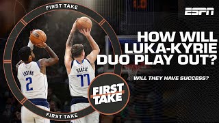 Brian Windhorst explains how Luka Doncic can look to the LeBron-Kyrie era for success | First Take