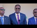 madaxweynaha somaliland cabdiraxmaan ciro iyo waftigii uu hogaaminayey oo dalka ku soo laabtey