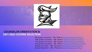 21-22 River Ridge Course Selection Process