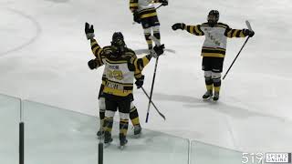 GOJHL - Listowel Cyclones vs Kitchener-Waterloo Siskins