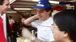 Ayrton Senna Worldchampion Formel 1 and Meditation