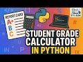 🎓 Student Grade Calculator in Python | Build Grading System | Python Mini Project for Beginners