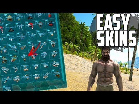 HOW TO GET ALL ARK SKINS IN UNDER 5 MINUTES | ARK: SURVIVAL EVOLVED HOW TO GET ALL ARK SKINS IN UNDER 5 MINUTES | ARK: SURVIVAL EVOLVED