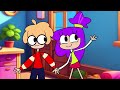 police girl 👮‍♀️ cartoons for kids police rescue funny english for kids