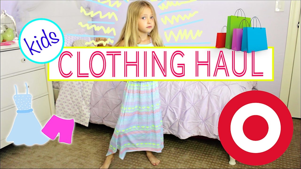 Try On Kids Clothing Haul Youtube