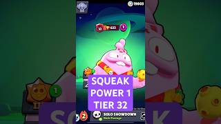 SQUEAK POWER 1 TIER 32 #brawlstars #bs #gaming #dc #fyp