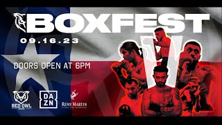 Boxfest V - Live Professional Boxing From Brampton - September 16th, 2023