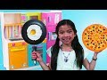 Emma Pretend Cooks w/ Cute Kitchen & Food Truck Toy