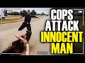 Idiot Cops Violently Harass Innocent Man, Then This Happens